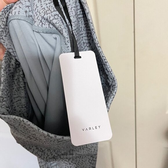 Varley Women's NWT Gray Snake Print Century Snake-Print High-Rise Leggings XL - Picture 4 of 9